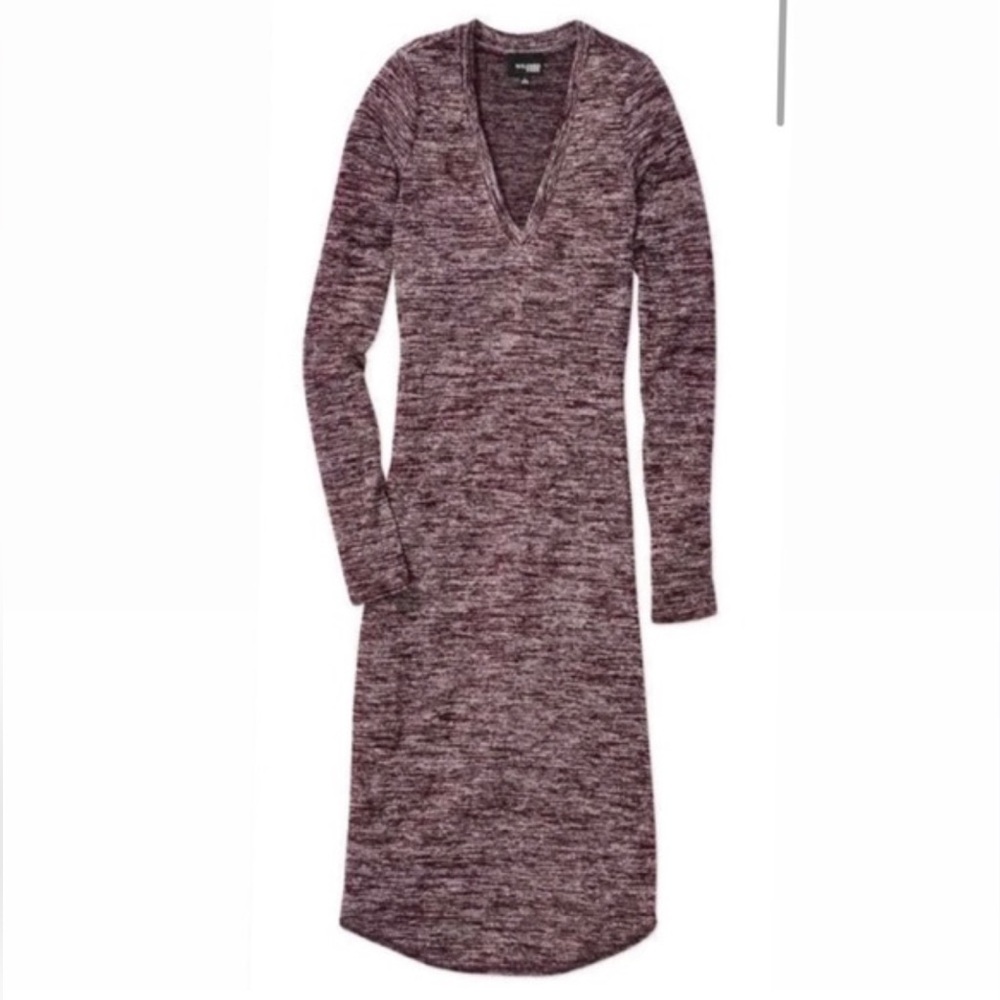 Wilfred Long Sleeve Dress - Burgundy